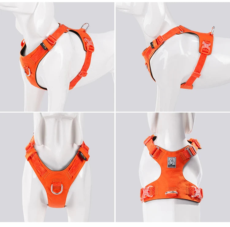 Orange Truelove Dog Harness 